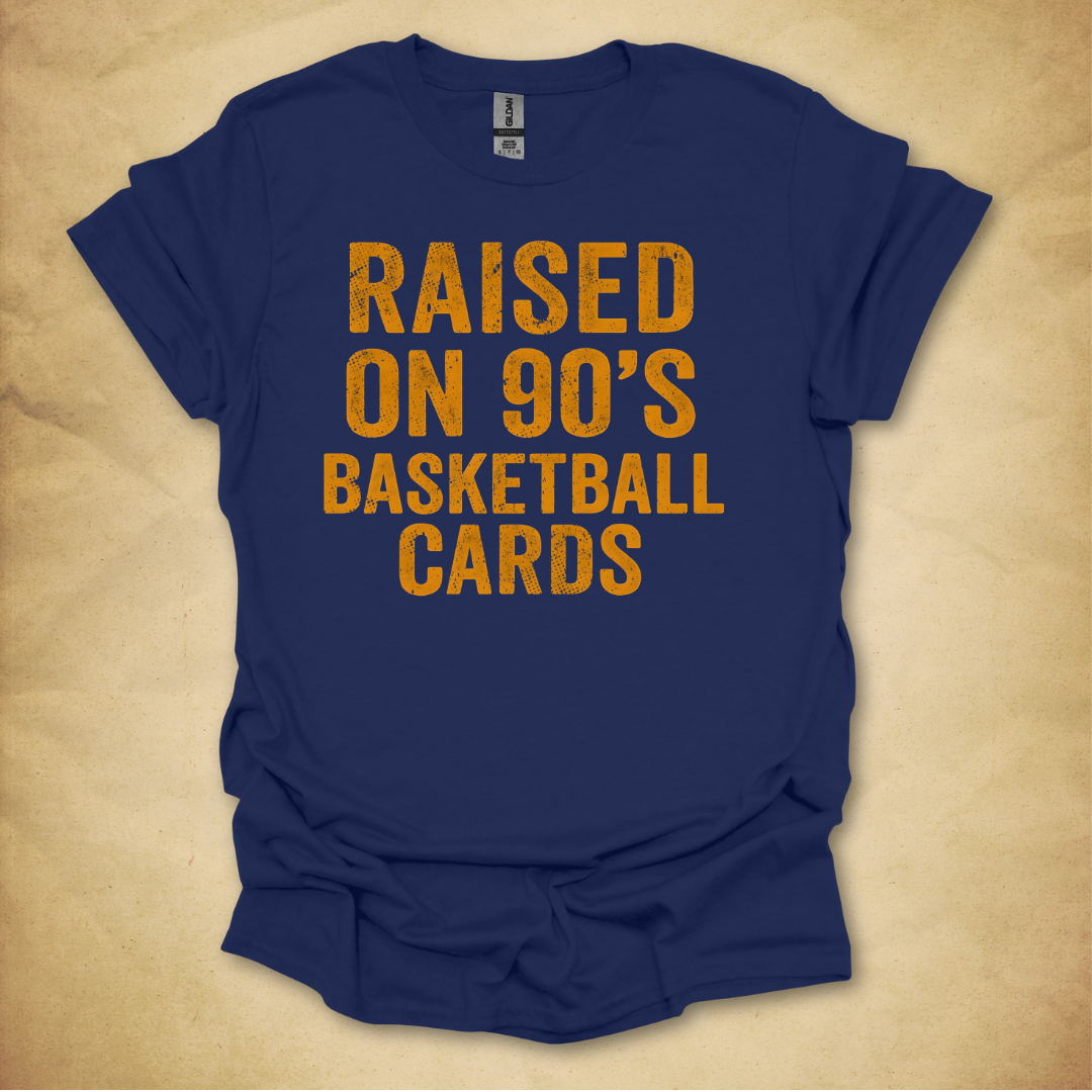 Raised on 90s Basketball Cards T-Shirt