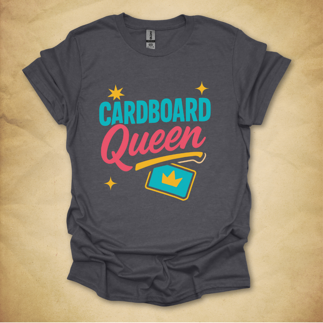 Cardboard Queen Pop Style T-Shirt
