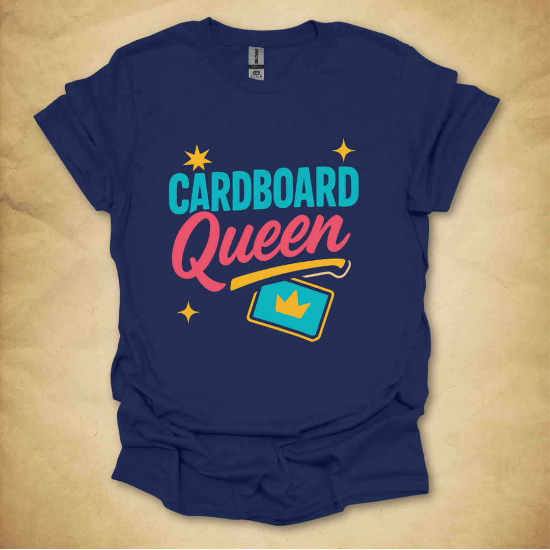 Cardboard Queen Pop Style T-Shirt - Unisex Fit