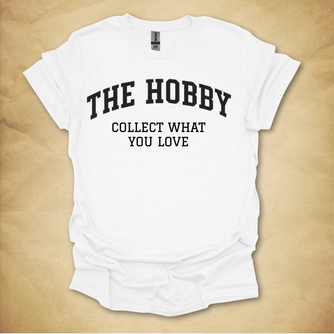 The Hobby - Collect What You Love Varsity T-Shirt