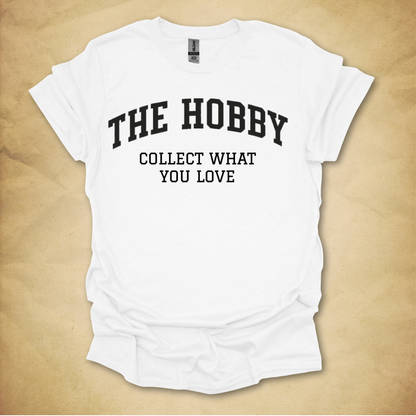 The Hobby - Collect What You Love Varsity T-Shirt