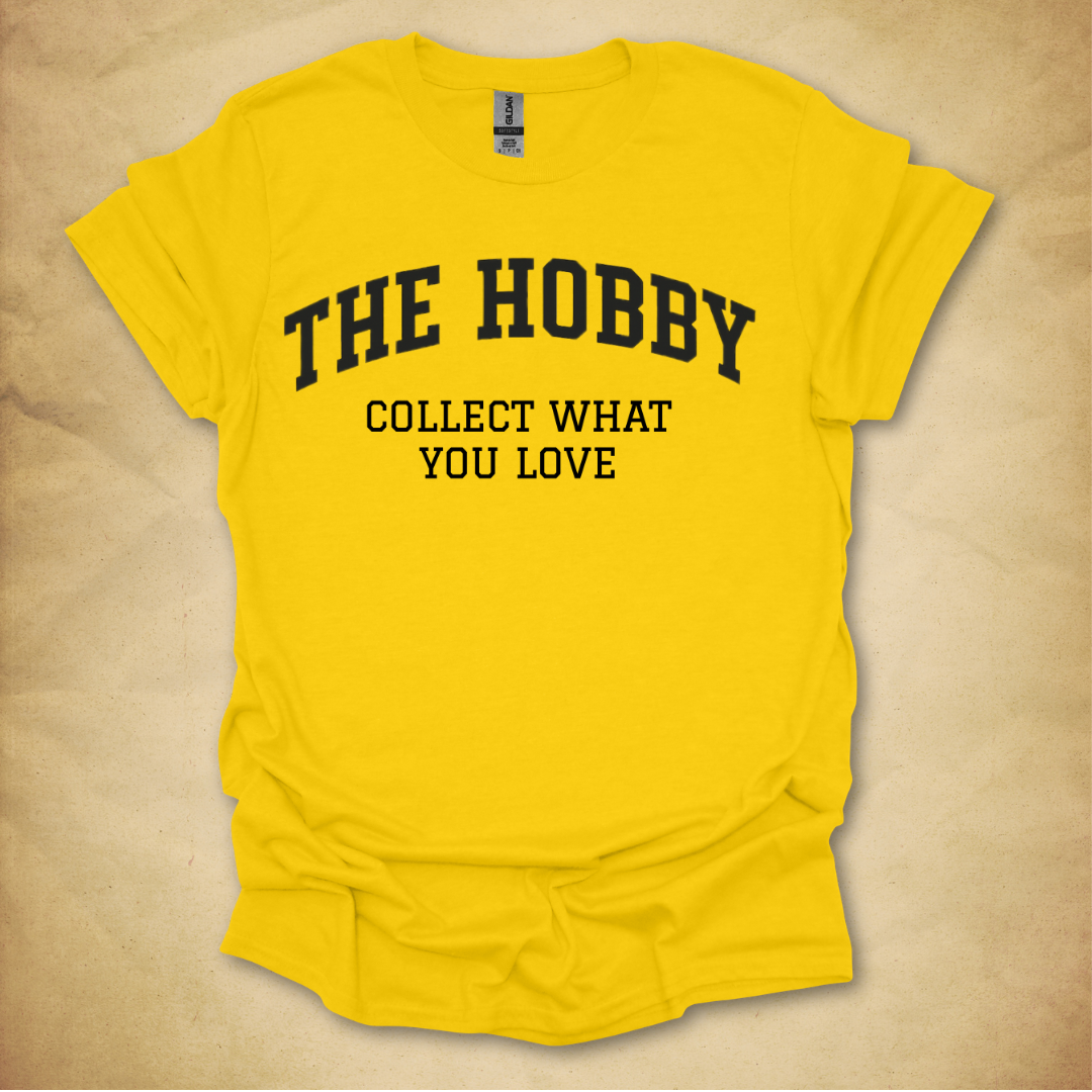 The Hobby - Collect What You Love Varsity T-Shirt