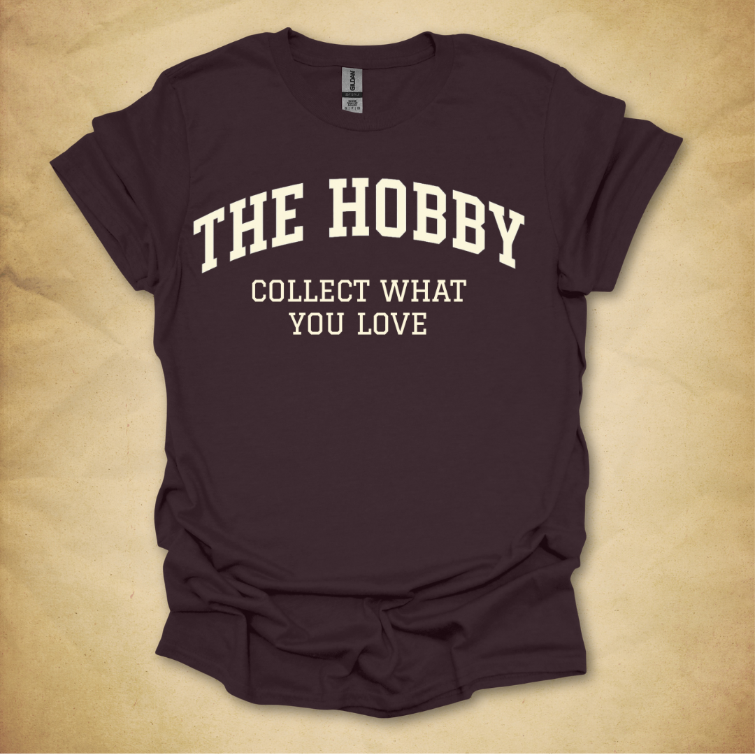 The Hobby - Collect What You Love Varsity T-Shirt