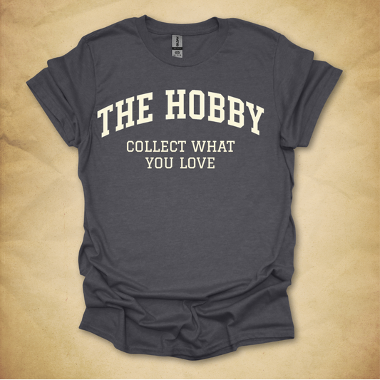 The Hobby - Collect What You Love Varsity T-Shirt