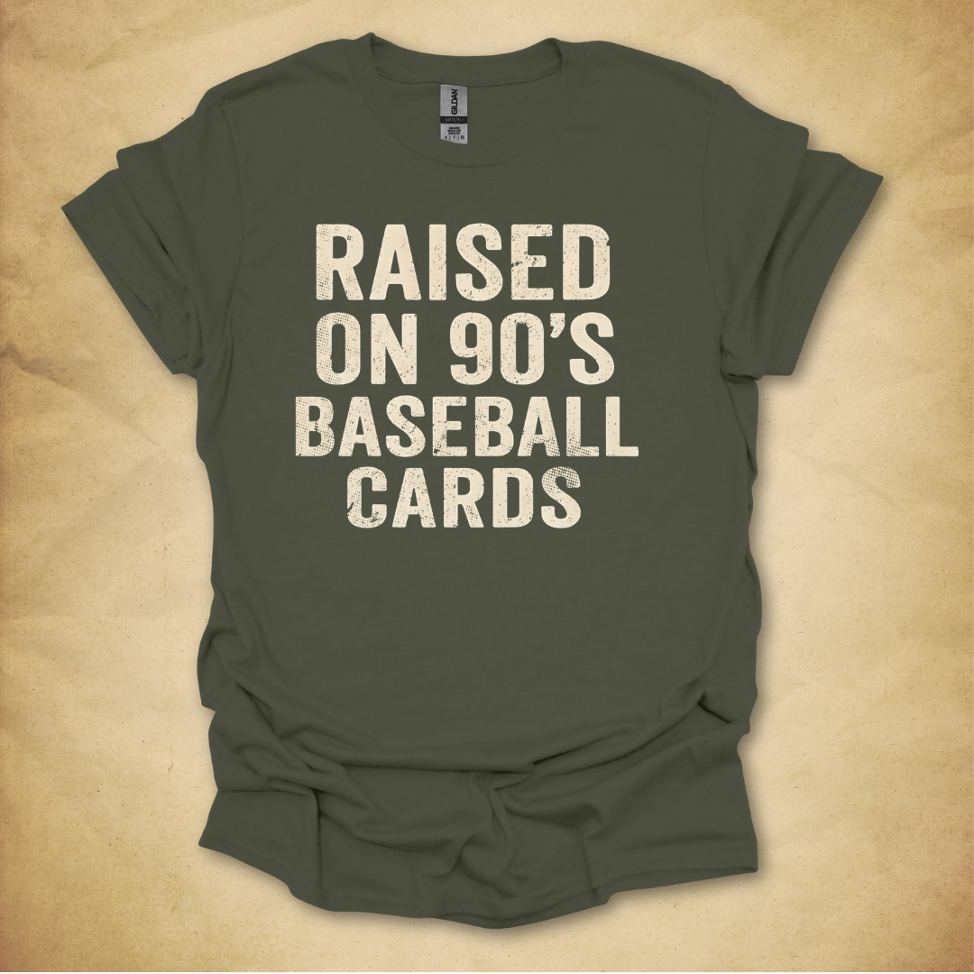 Raised on 90s Baseball Cards T-Shirt
