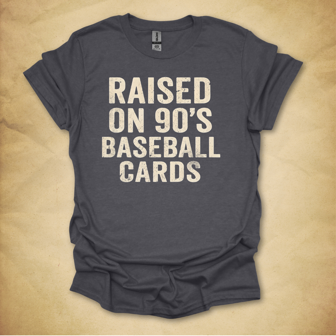 Raised on 90s Baseball Cards T-Shirt
