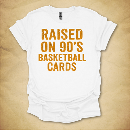 Raised on 90s Basketball Cards T-Shirt