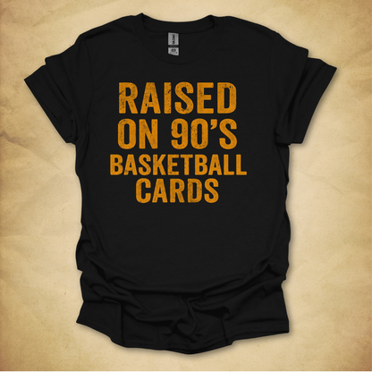 Raised on 90s Basketball Cards T-Shirt
