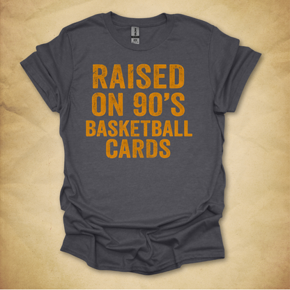 Raised on 90s Basketball Cards T-Shirt