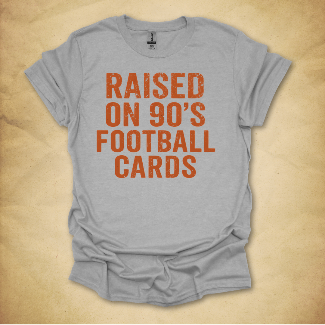Raised on 90s Football Cards T-Shirt