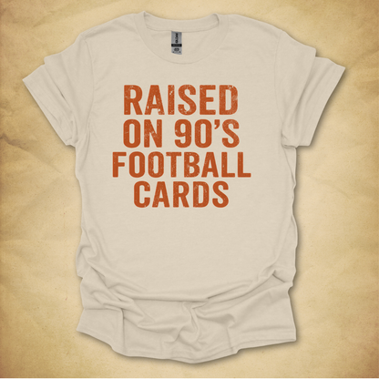 Raised on 90s Football Cards T-Shirt