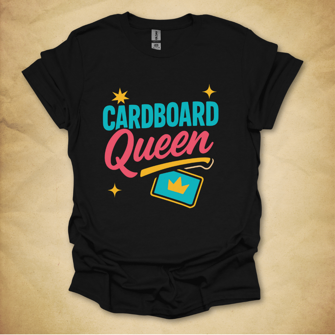 Cardboard Queen Pop Style T-Shirt - Unisex Fit