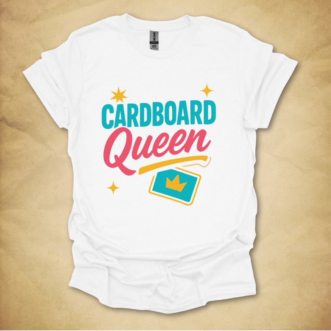 Cardboard Queen Pop Style T-Shirt - Unisex Fit