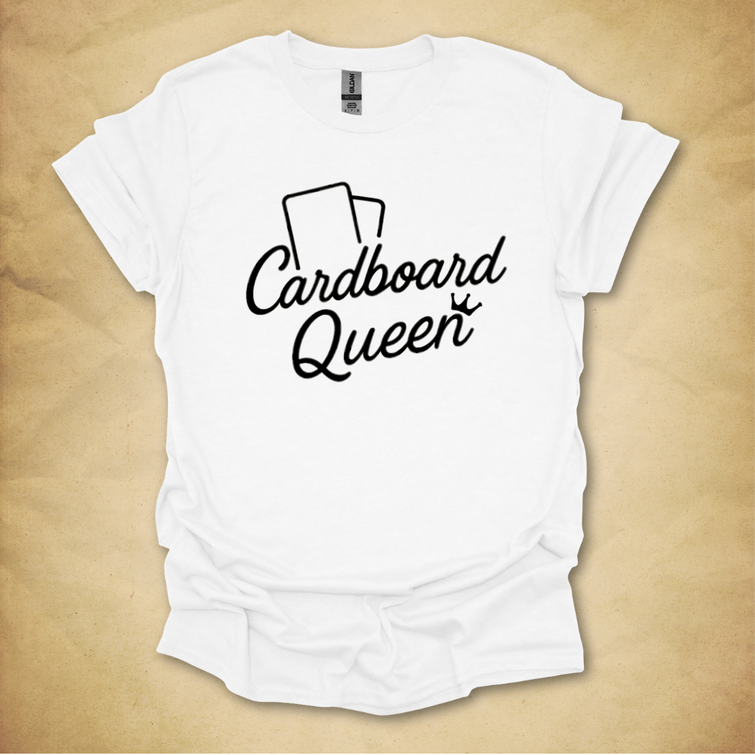 Cardboard Queen Script T-Shirt - Unisex Fit