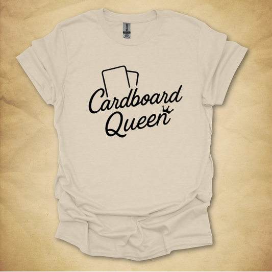 Cardboard Queen Script T-Shirt - Unisex Fit