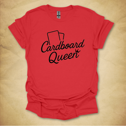Cardboard Queen Script T-Shirt - Unisex Fit