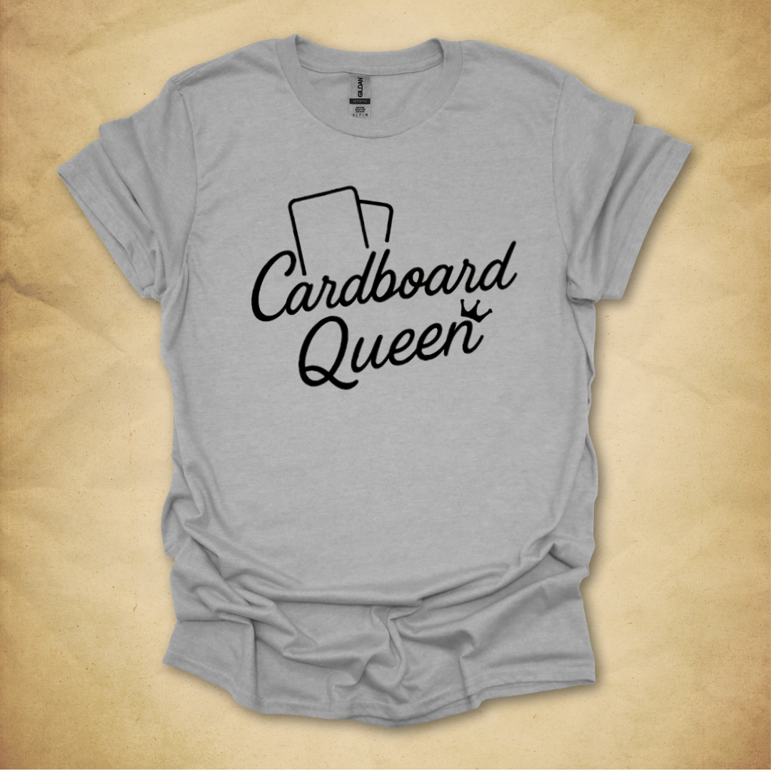 Cardboard Queen Script T-Shirt - Unisex Fit