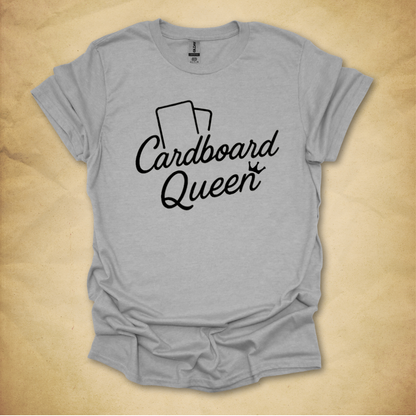 Cardboard Queen Script T-Shirt - Unisex Fit