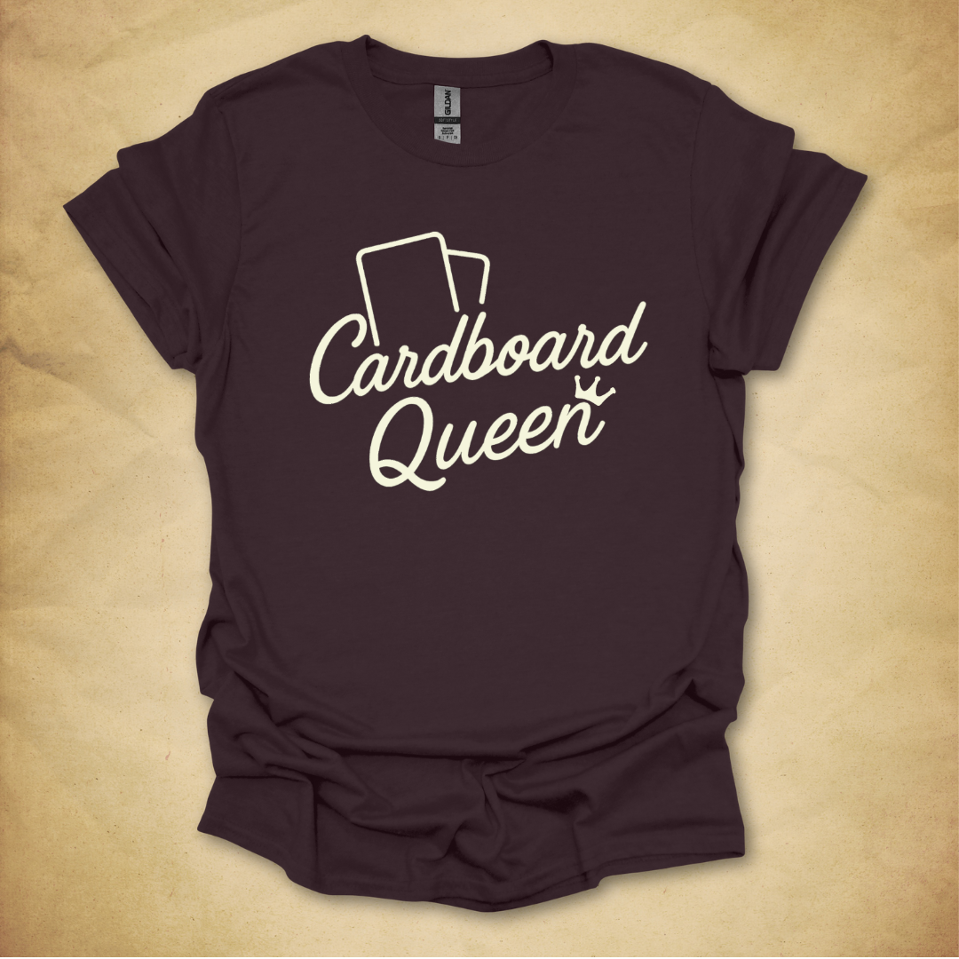 Cardboard Queen Script T-Shirt - Unisex Fit