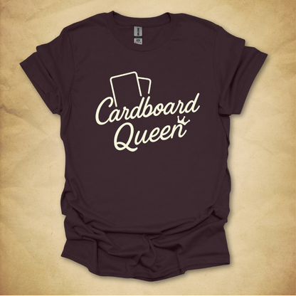 Cardboard Queen Script T-Shirt - Unisex Fit