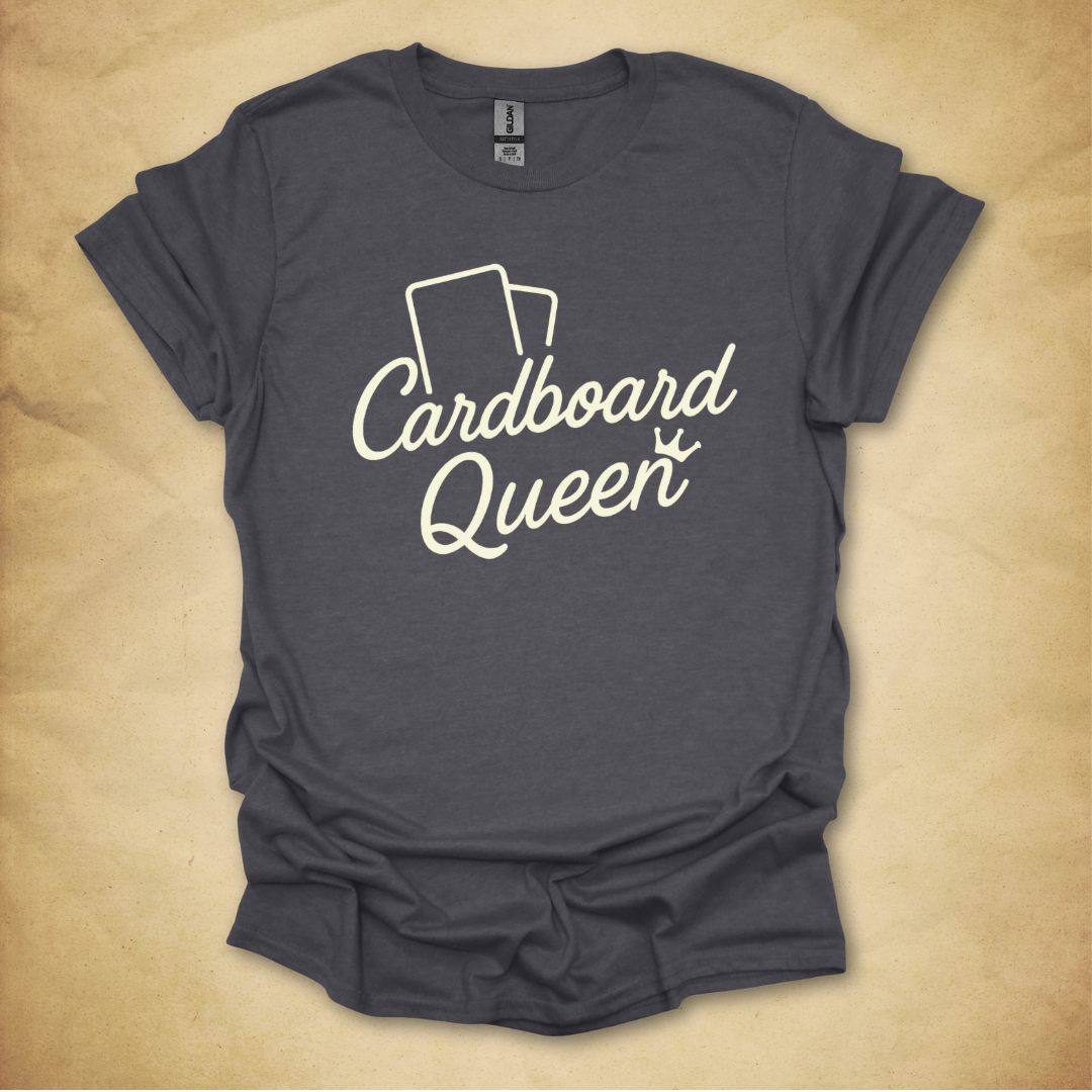 Cardboard Queen Script T-Shirt - Unisex Fit