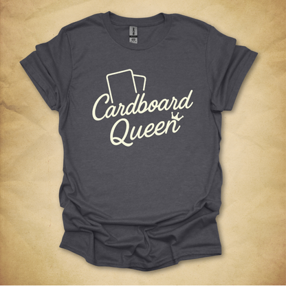 Cardboard Queen Script T-Shirt - Unisex Fit