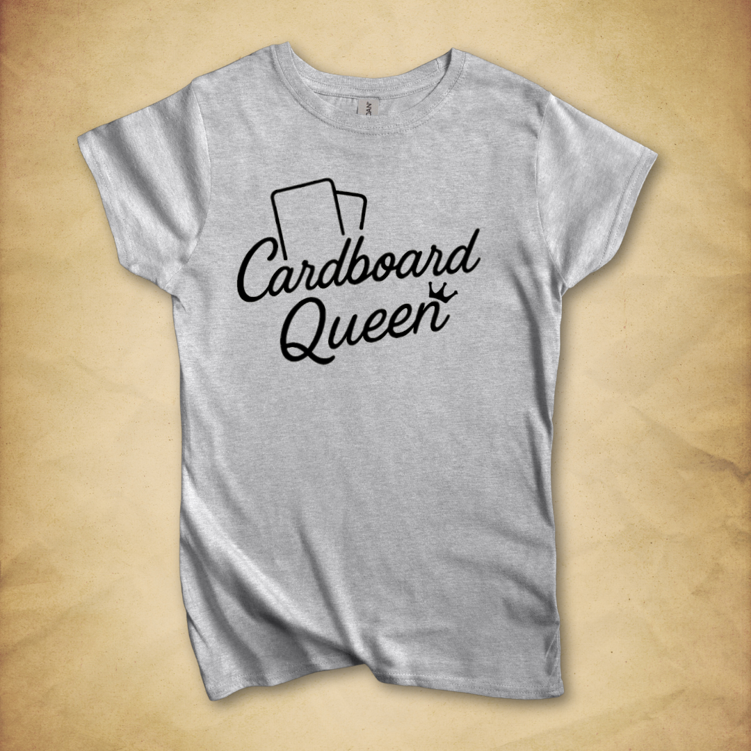 Cardboard Queen Script T-Shirt - Women's Fit