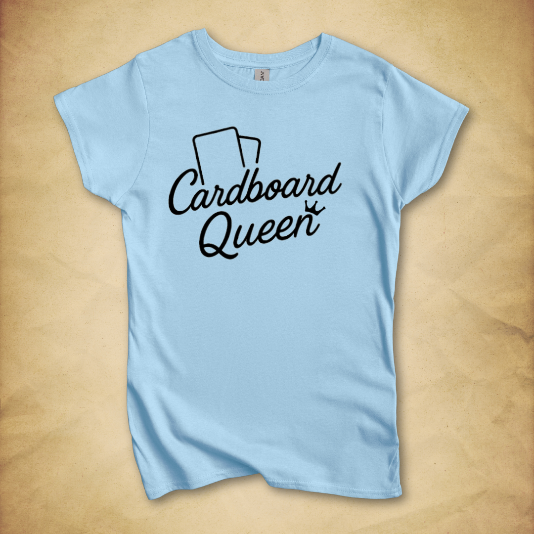 Cardboard Queen Script T-Shirt - Women's Fit