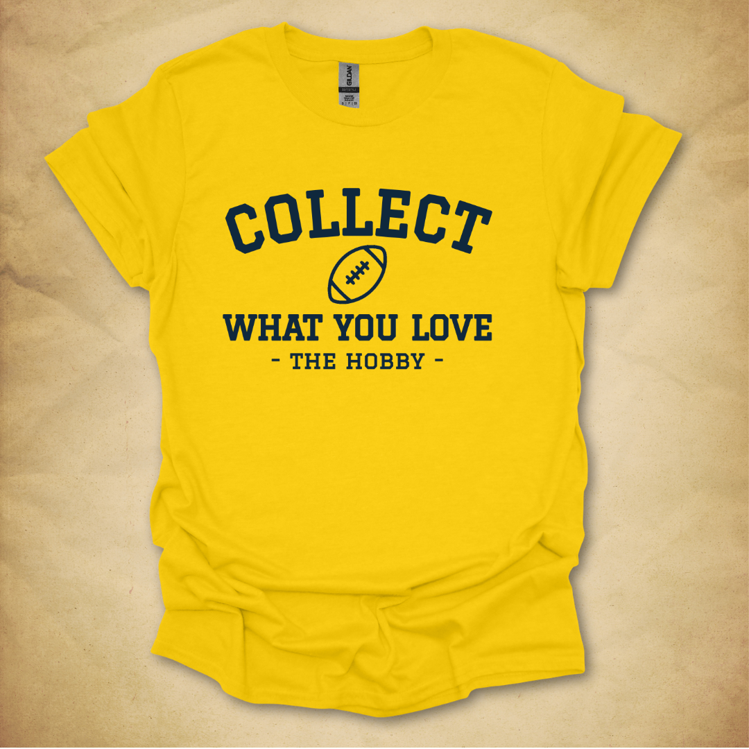 Collect What You Love - Football T-Shirt